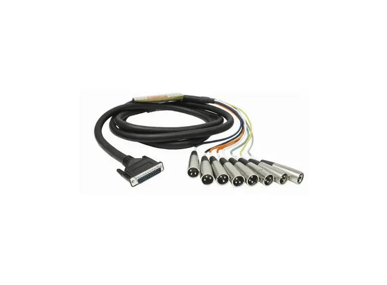 Hosa ADAT kab DSUB 25P XLR M 4 M 